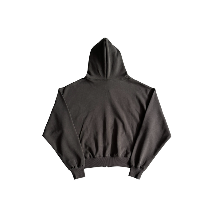 Broken Planet Classic Zip Hoodie Brown/Black