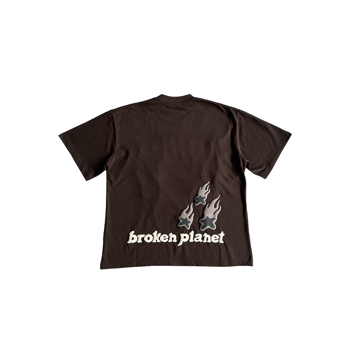 Broken Planet Love Tee Brown