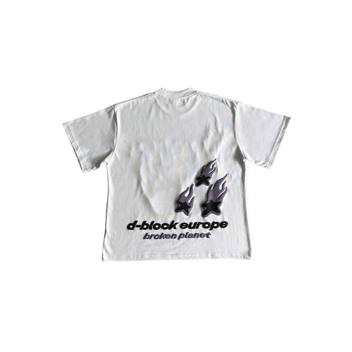 Broken Planet x DBE Tee White