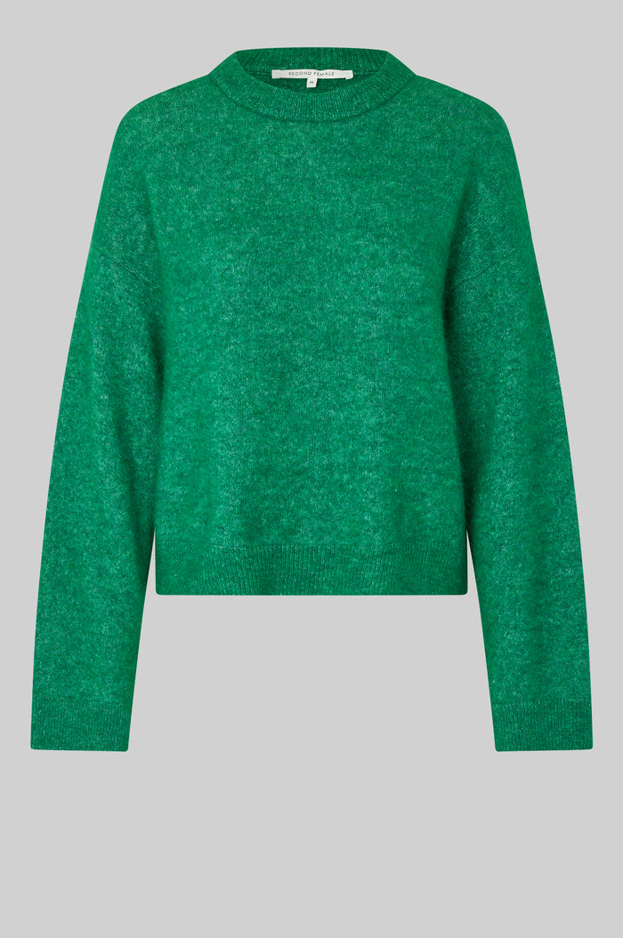 Brook Knit Drop Shoulder O-Neck