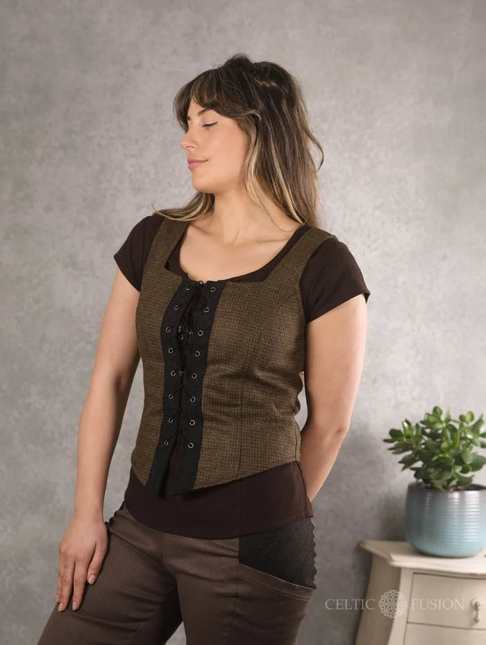 Celtic Fusion Design, Irish-designed folklore-inspired clothing created with a focus on sustainability, natural textures, and