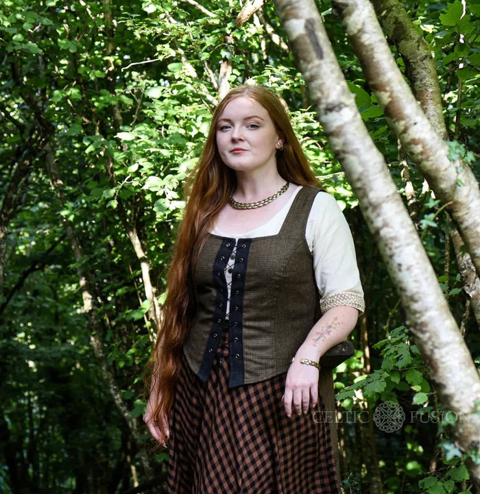 Celtic Fusion Design, Irish-designed folklore-inspired clothing created with a focus on sustainability, natural textures, and