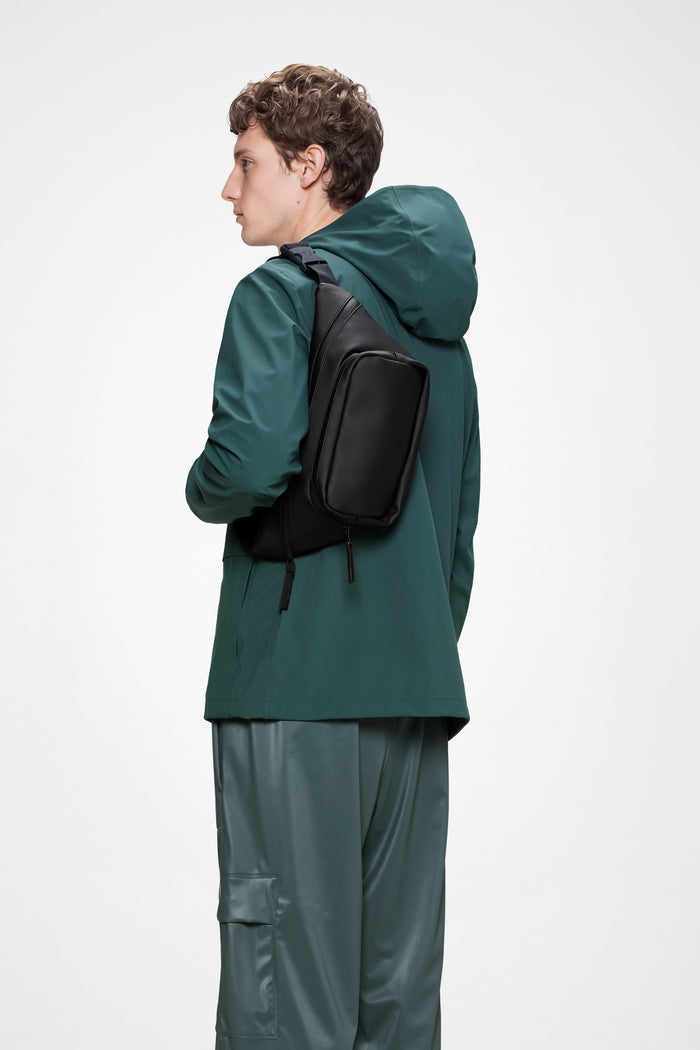 RAINS Bum Bag Black 4.50L H18 x D10 x W35 cm Bum bag