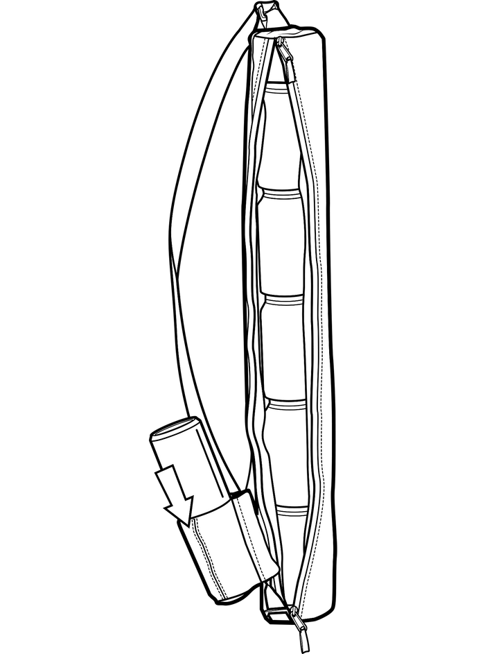 Bag illustration image for Burton Beeracuda 2L Cooler Bag