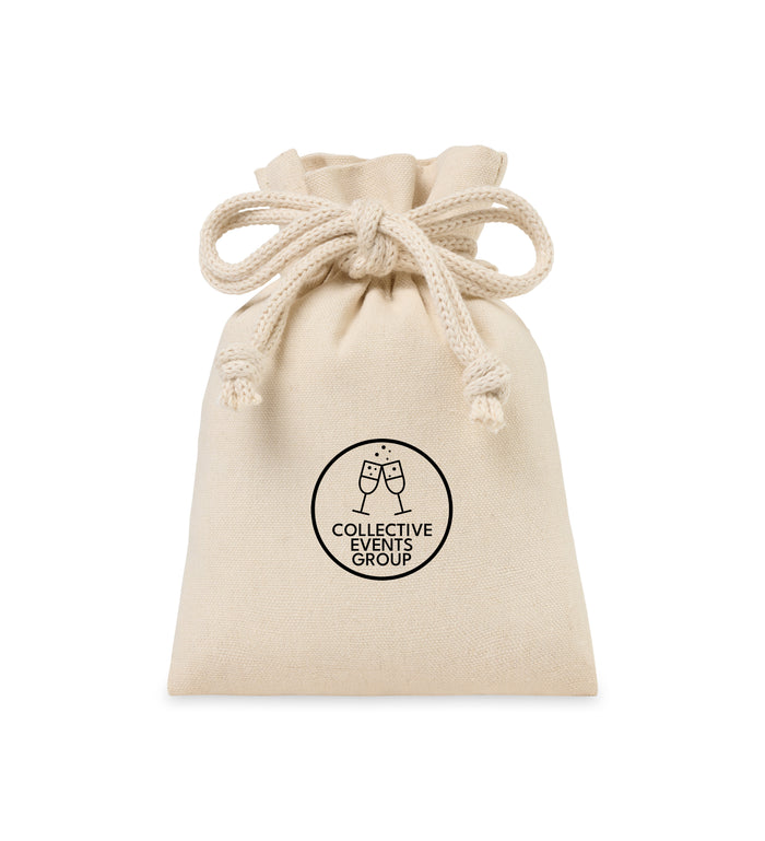 Canvas Drawstring Gift Bag - Small