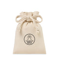 Canvas Drawstring Gift Bag - Small
