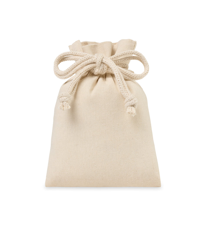 Canvas Drawstring Gift Bag - Small