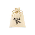 Canvas Drawstring Gift Bag- Medium