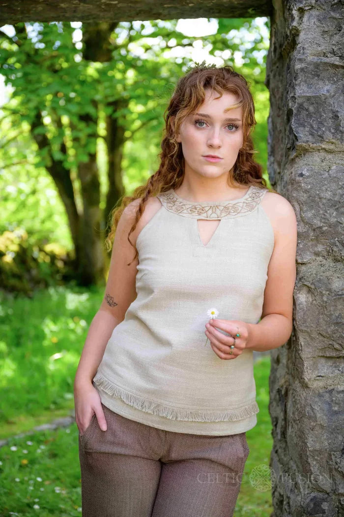 Celtic Fusion Design, Irish-designed folklore-inspired clothing created with a focus on sustainability, natural textures, and