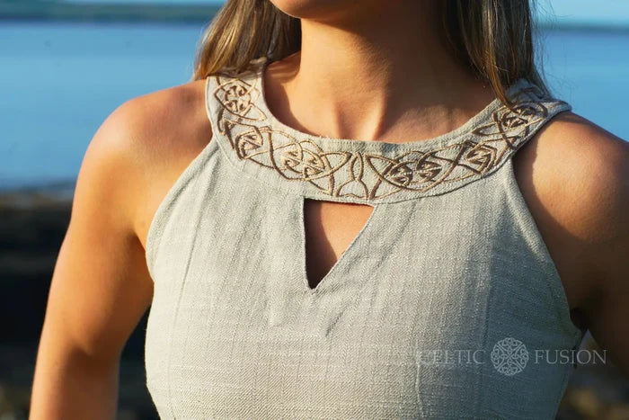 Celtic Fusion Design, Irish-designed folklore-inspired clothing created with a focus on sustainability, natural textures, and
