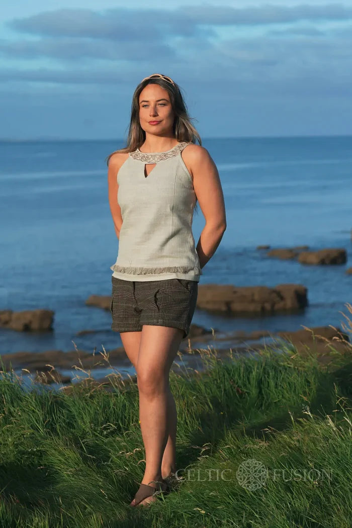 Celtic Fusion Design, Irish-designed folklore-inspired clothing created with a focus on sustainability, natural textures, and