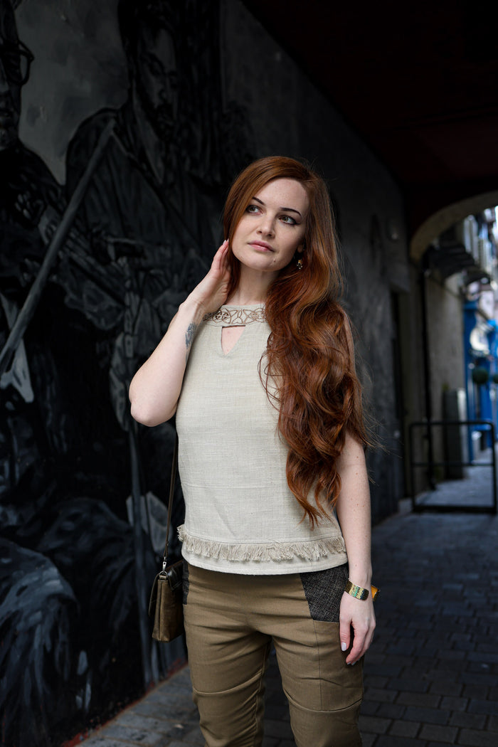 Cara Knotwork Celtic Top
