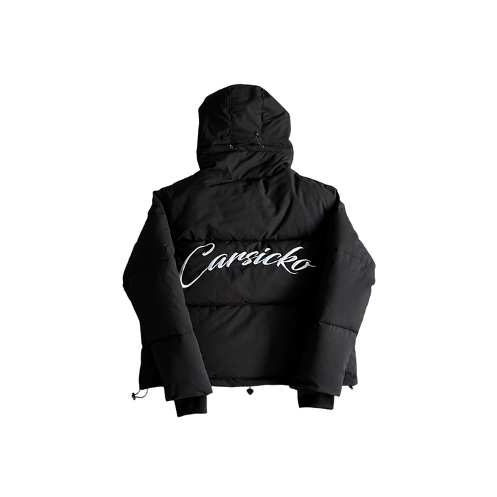 Carsicko Logo Puffer Down Jacket Black