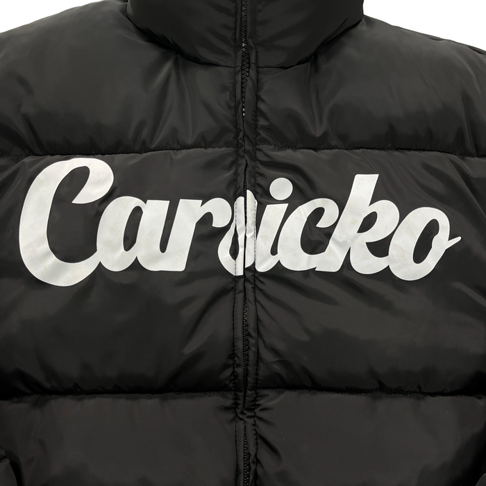 Carsicko Logo Puffer Jacket Black