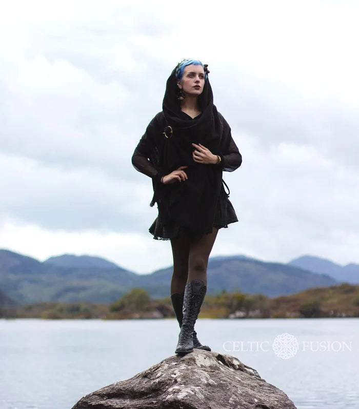 Celtic Fusion Design, Irish-designed folklore-inspired clothing created with a focus on sustainability, natural textures, and