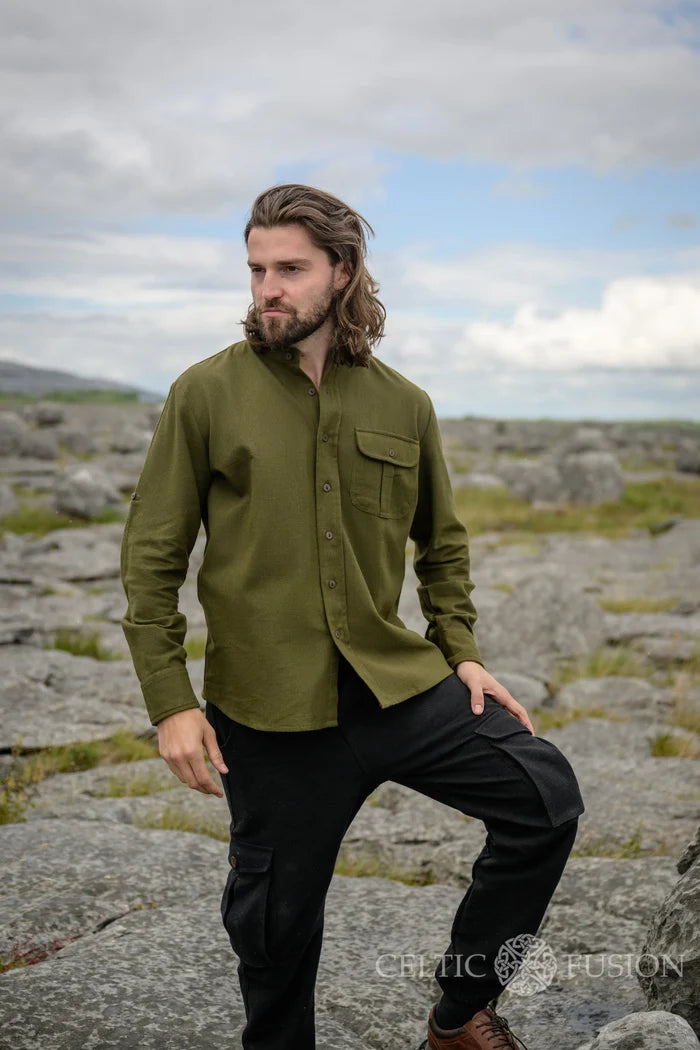 Celtic Fusion Design, Irish-designed folklore-inspired clothing created with a focus on sustainability, natural textures, and