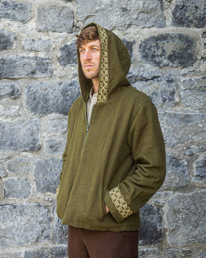 Celtic Fusion Design, Irish-designed folklore-inspired clothing created with a focus on sustainability, natural textures, and