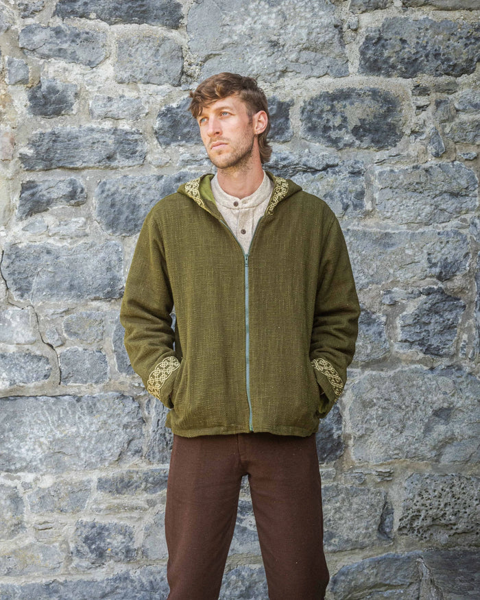 Celtic Fusion Design, Irish-designed folklore-inspired clothing created with a focus on sustainability, natural textures, and