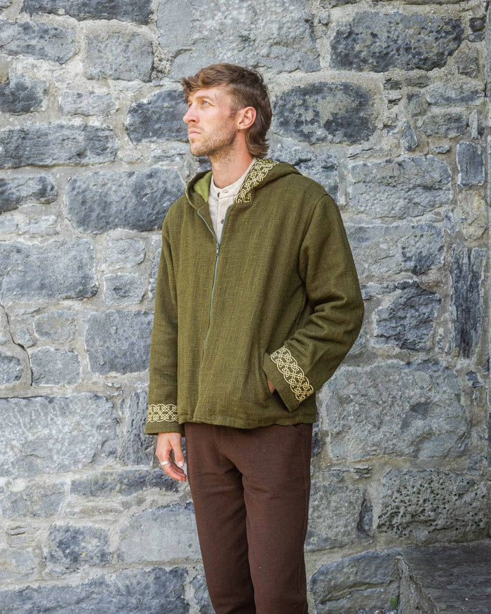 Celtic Fusion Design, Irish-designed folklore-inspired clothing created with a focus on sustainability, natural textures, and