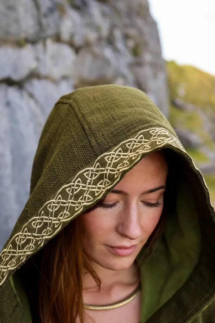 Celtic Fusion Design, Irish-designed folklore-inspired clothing created with a focus on sustainability, natural textures, and