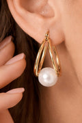 Channel Walk Hoop Earrings