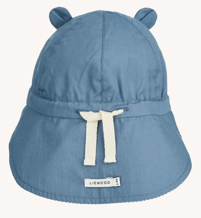 Chapeau | Rayures bleues
