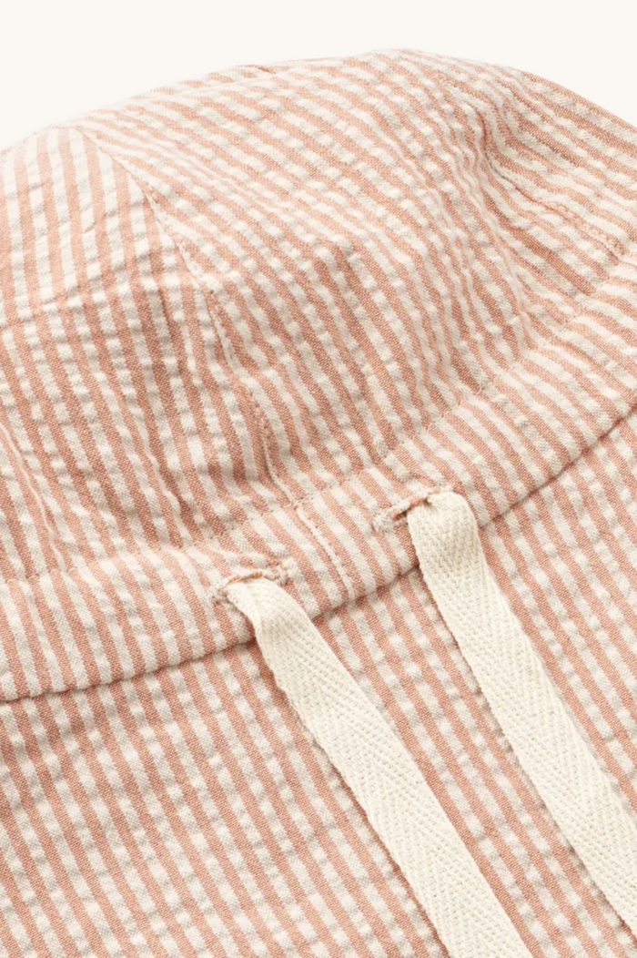 Chapeau | Rayures roses