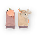 Chaussettes hochet | Rose