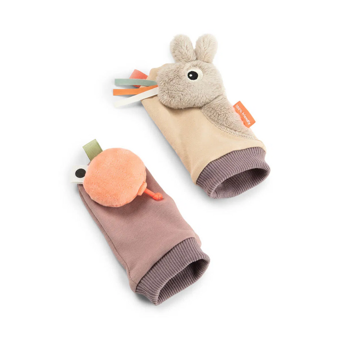 Chaussettes hochet | Rose
