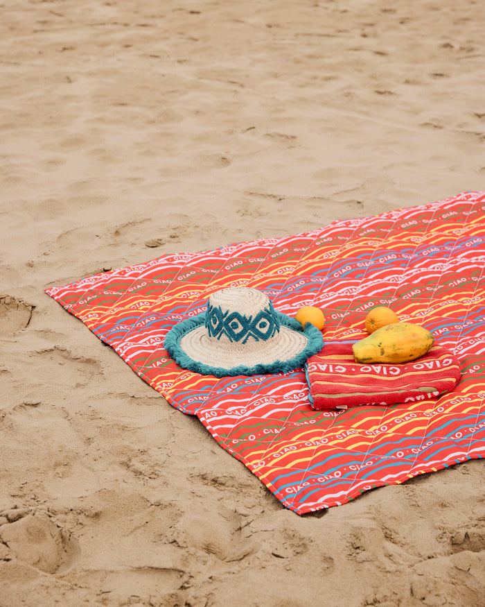 Ciao Stripe Picnic Mat