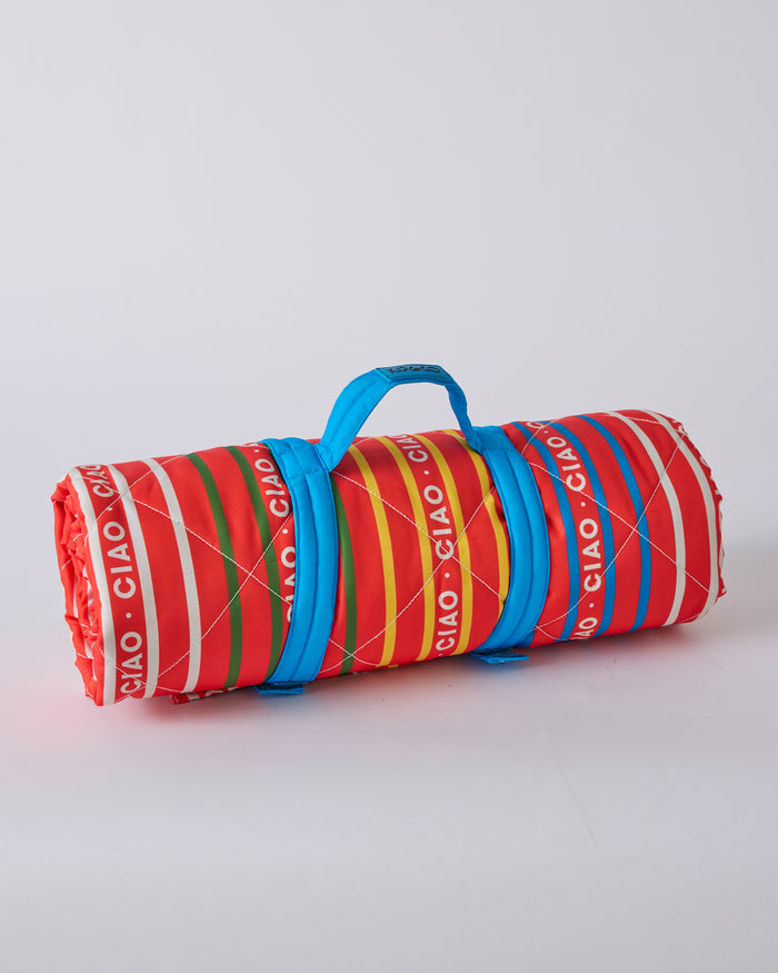 Ciao Stripe Picnic Mat