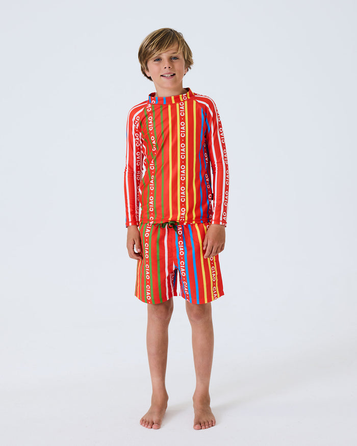 Ciao Stripe Rash Vest
