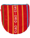 Ciao Stripe Terry Beach Carry All Pouch