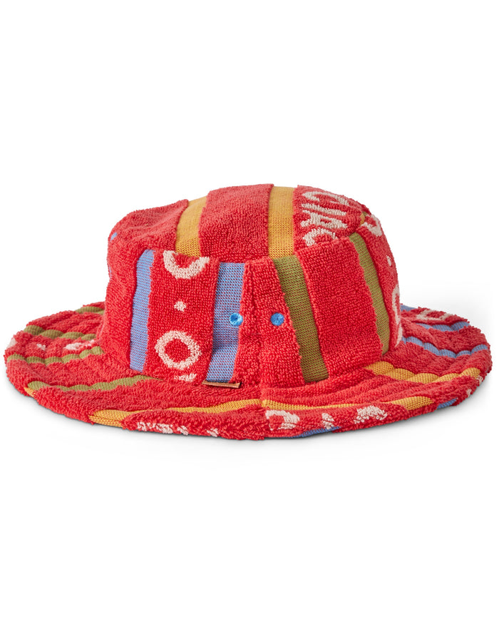 Ciao Stripe Terry Beach Hat