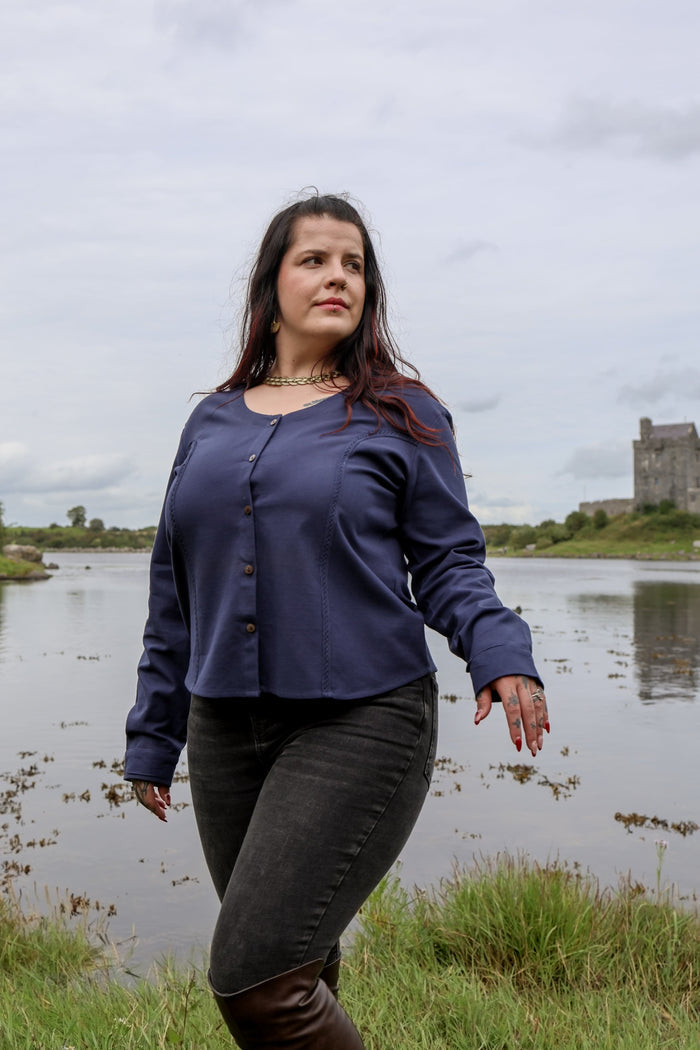 Celtic Fusion Design, Irish-designed folklore-inspired clothing created with a focus on sustainability, natural textures