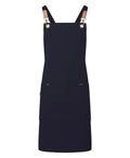 Clip ‘n’ Clasp cross-back bib apron