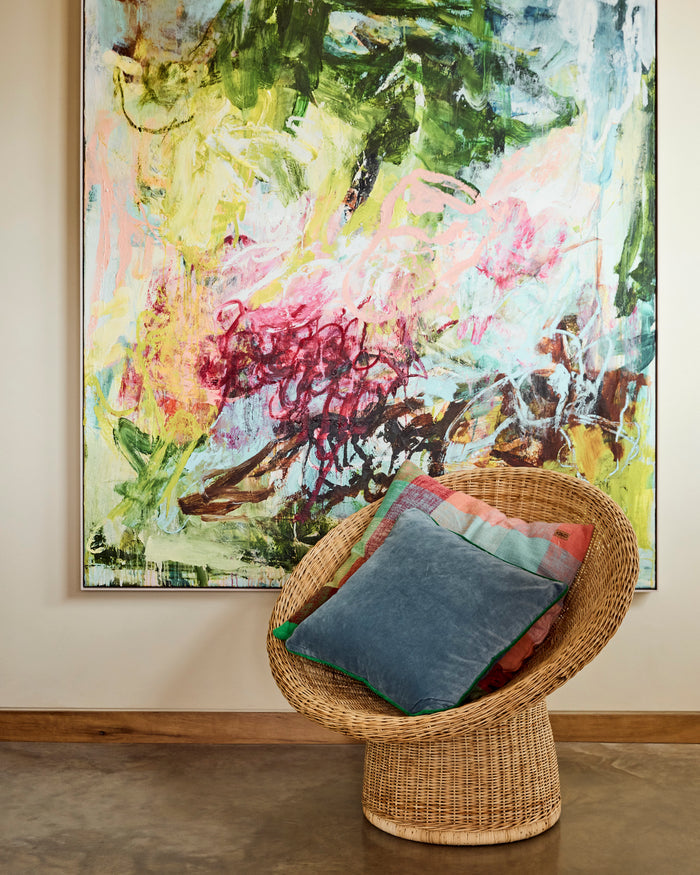 Cloud Break Velvet Cushion