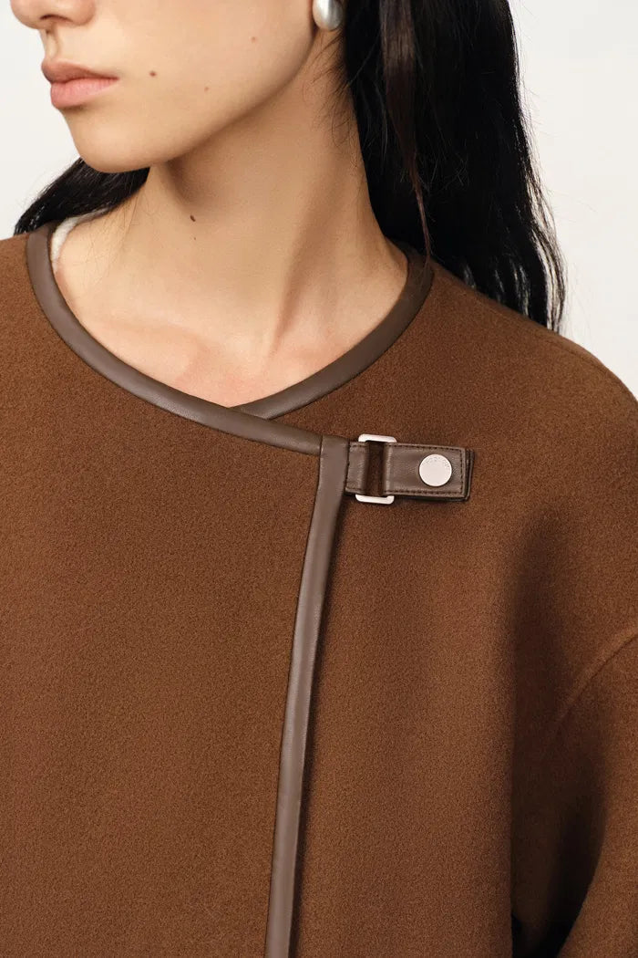 Coat in Double-Face Cashmere Wool