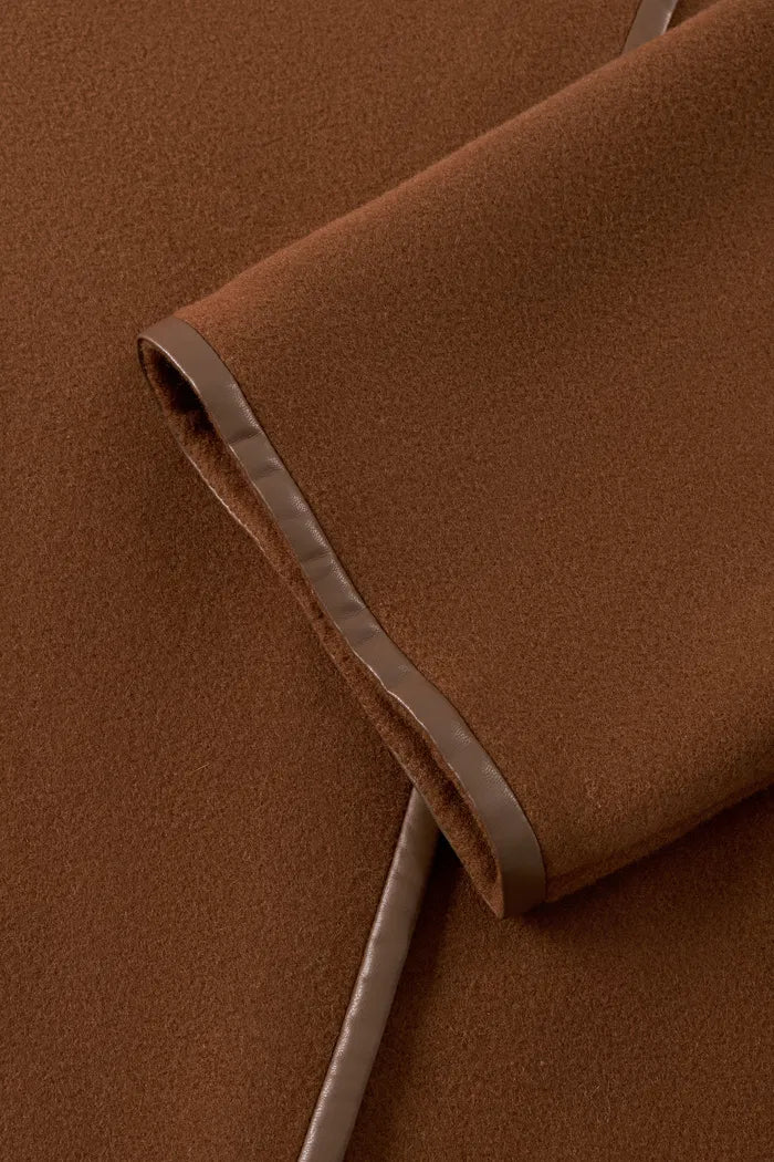 Coat in Double-Face Cashmere Wool