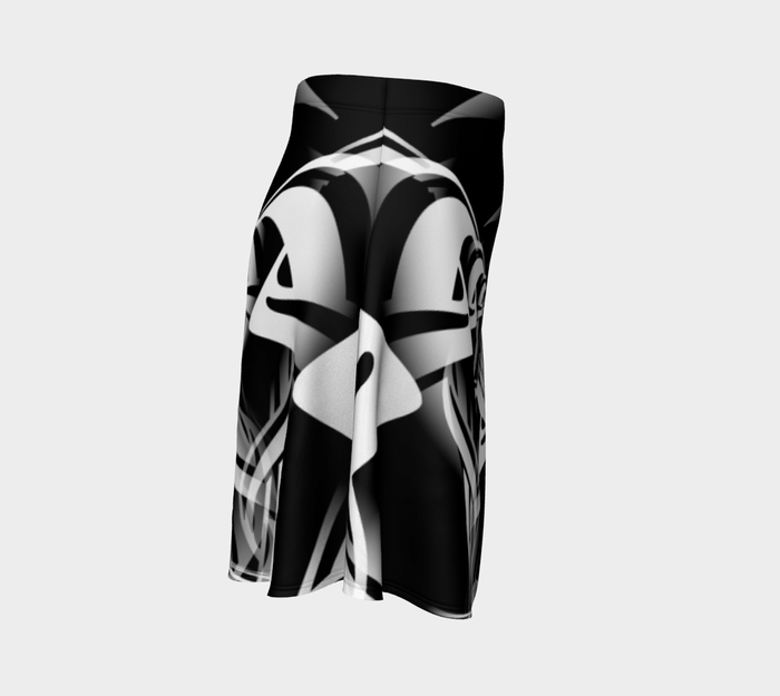 Contemporary No.8 High Waist Flare Skirt