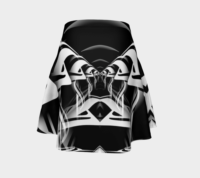 Contemporary No.8 High Waist Flare Skirt