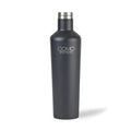 CORKCICLE® Canteen - 25 Oz. - Matte Black | Custom Branded | Lemon Print