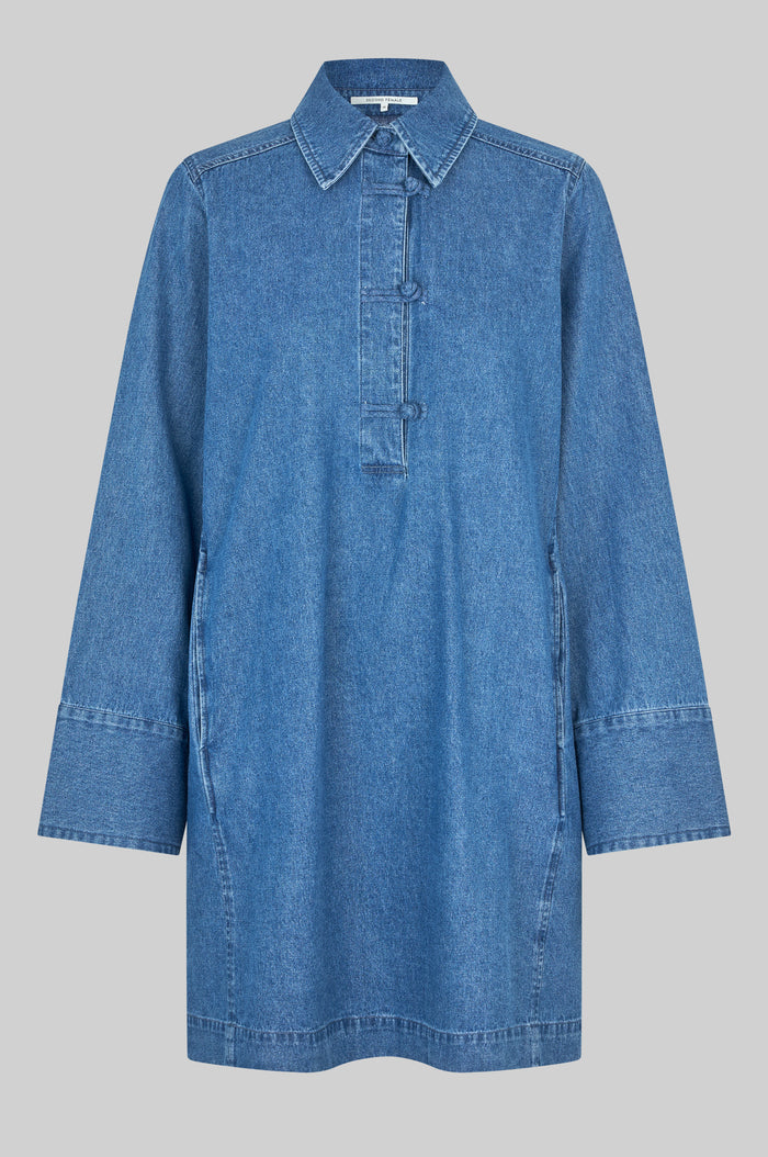 Cornelia Denim Tunic Dress