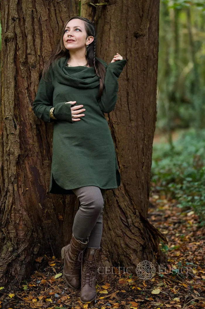 Celtic Fusion Design, Irish-designed folklore-inspired clothing created with a focus on sustainability, natural textures, and