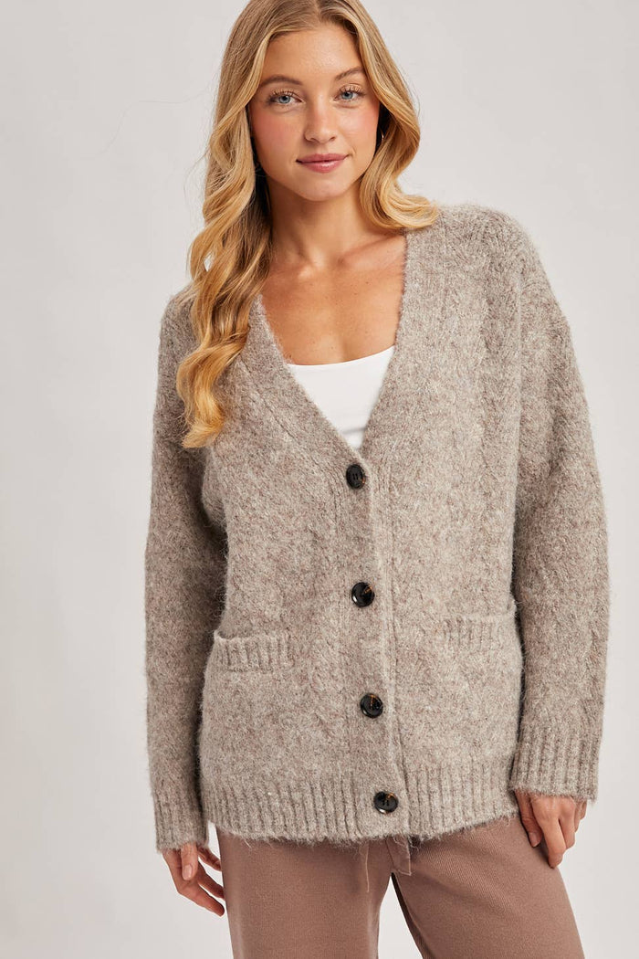 Cozy Days Button Sweater - Adored A Lovely Boutique
