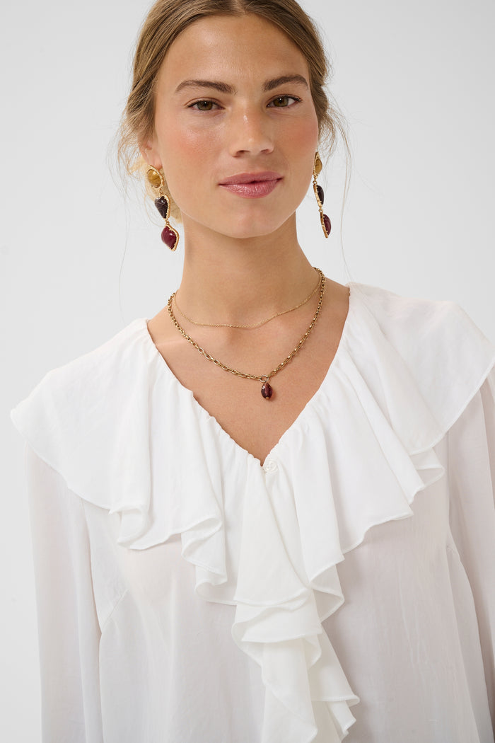 CRBeliv Blouse Snow White