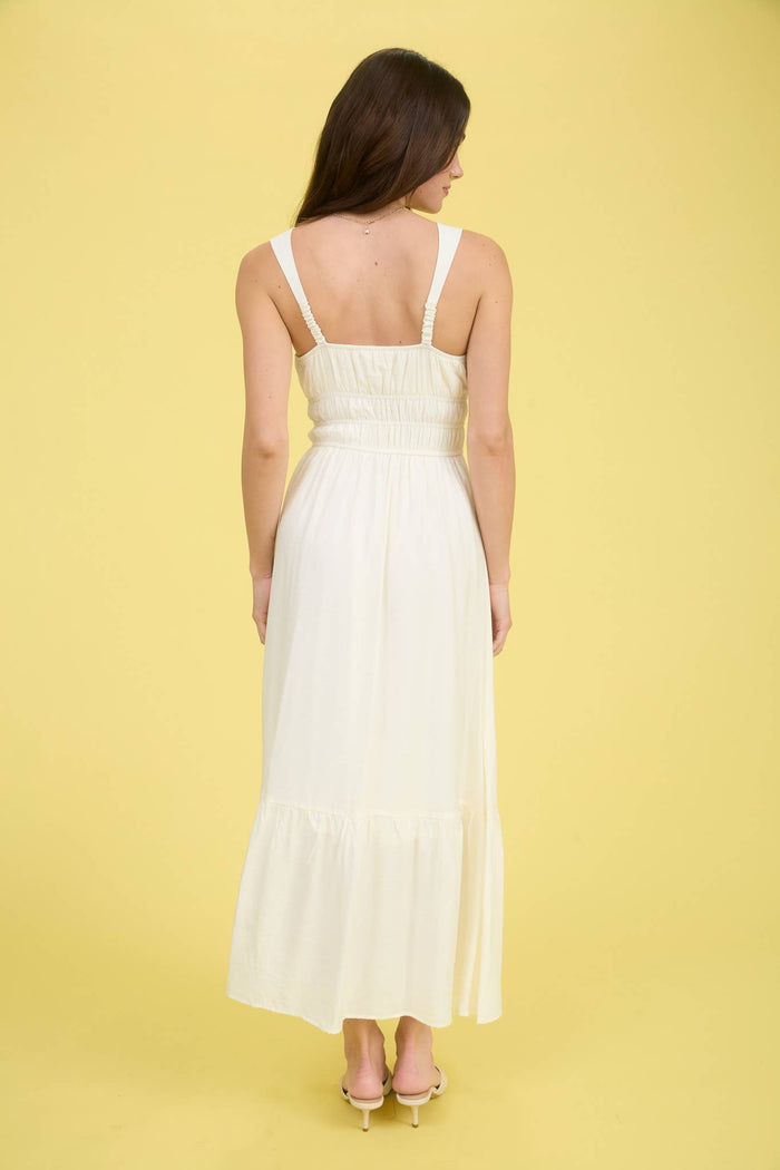 Cream Mabel Dress