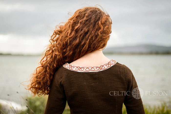 Celtic Fusion Design, Irish-designed folklore-inspired clothing created with a focus on sustainability, natural textures, and