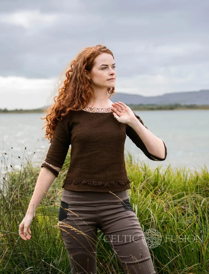 Celtic Fusion Design, Irish-designed folklore-inspired clothing created with a focus on sustainability, natural textures, and