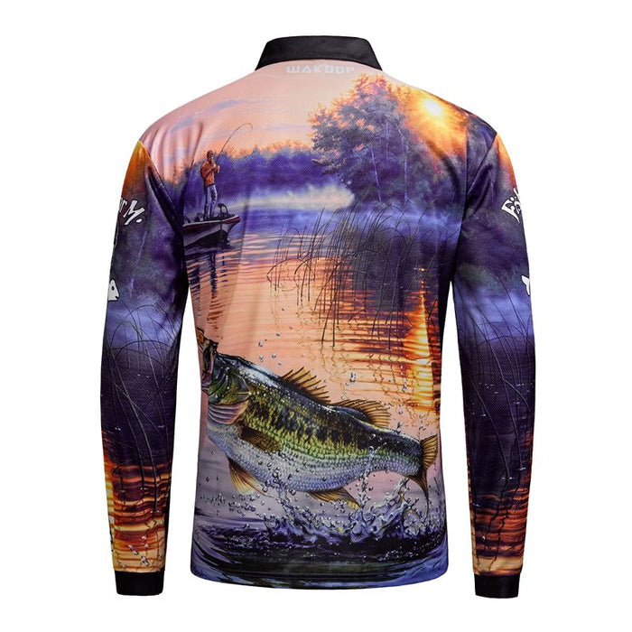 Custom Design Long Sleeve Fishing Shirts